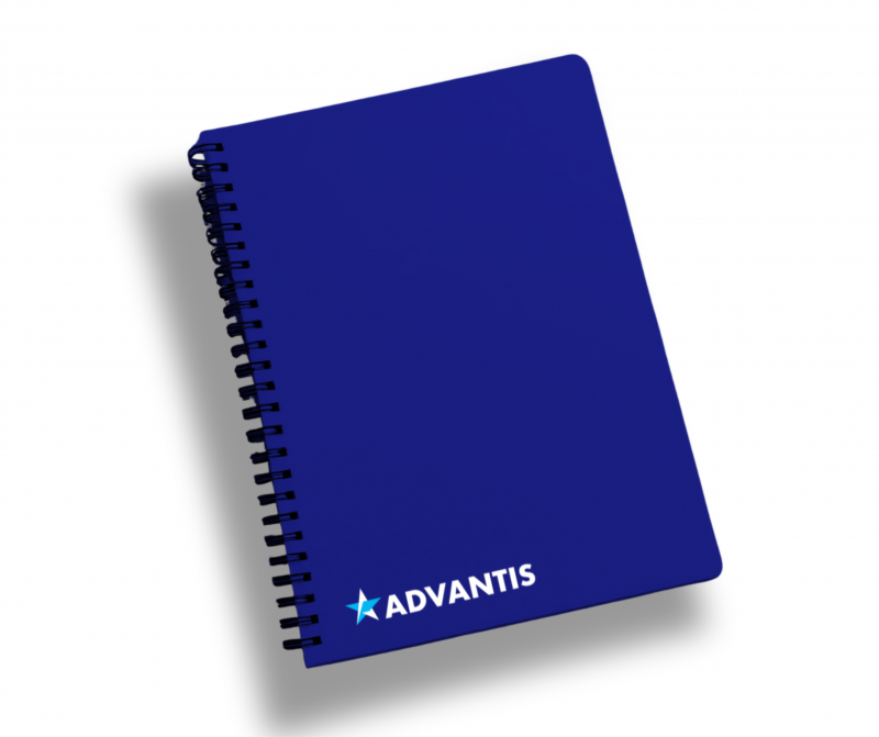 Advantis Notebook - Spiral Bound